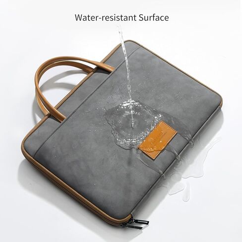 Laptop Sleeve Case, 15 15.6 16 inch TSA Laptop Sleeve Water Resistant with 3-layer Protection, Computer Carrying Bag Compatible with MacBook, HP, Dell, Acer, Asus Notebook in Saudi Arabia