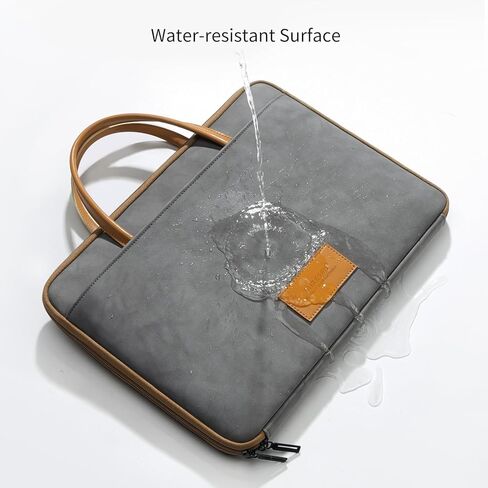 حافظة كمبيوتر محمول مقاس 15 15.6 16 بوصة مقاومة للماء مع حماية من 3 طبقات، حقيبة حمل كمبيوتر متوافقة مع أجهزة MacBook وHP وDell وAcer وAsus Notebook in Kuwait