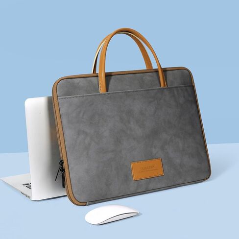 حافظة كمبيوتر محمول مقاس 15 15.6 16 بوصة مقاومة للماء مع حماية من 3 طبقات، حقيبة حمل كمبيوتر متوافقة مع أجهزة MacBook وHP وDell وAcer وAsus Notebook in Kuwait