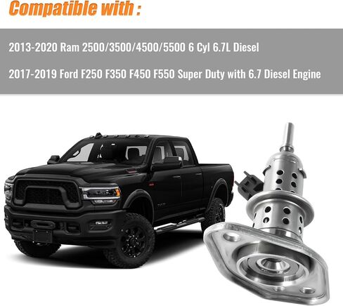 04627241AF حاقن سائل عادم الديزل (DEF) متوافق مع دودج رام 2500 3500 4500 5500 2013-2020، فورد F250/F350/F450/F550 سوبر ديوتي 6.7 ديزل 2017-2019 04627241 04627241AD in Kuwait