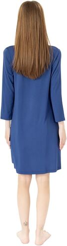 Bamboo Nightgowns for Women Soft Night Shirt Sleepwear Long Sleeve Lightweight Plus Size Sleepshirts in Kuwait