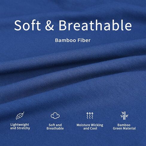 Bamboo Nightgowns for Women Soft Night Shirt Sleepwear Long Sleeve Lightweight Plus Size Sleepshirts in Kuwait