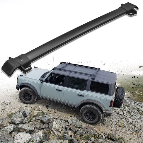 قضيب متقاطع واحد مناسب لـ 2021-2024 Ford Bronco، ملحق حامل السقف Cross Bar Cargo (باستثناء Bronco Sport) in Saudi Arabia