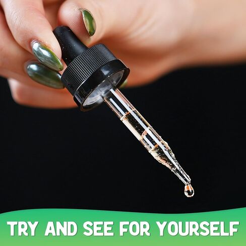 عدد 12 زجاجات صبغة زجاجية كهرمانية فارغة سعة 5 أونصة مع قطارة - زجاجة زجاجية سعة 15 مل مع قطارة - زجاجات صغيرة ممتازة للسوائل مثالية كقطرات للزيوت وكزجاجة قطارة للعين in Kuwait