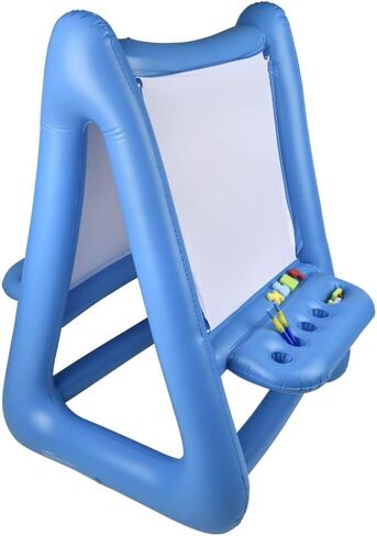 Tribello Giant Inflatable Outdoor Toys, Pool/Yard Games for Kids Inflatable Set - Outdoor Activities for Kids, Children, Boys & Girls (Easel Art Set Inflatable) in Saudi Arabia