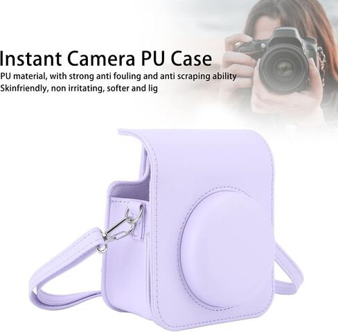 Dpofirs Mini Camera Protective Case For Fujifilm Instax, Instant Camera Case With Adjustable Shoulder Strap, Cute Camera Case For Mini 12 Camera (Dreamy ) in Saudi Arabia