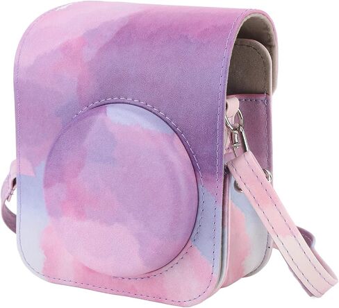 Dpofirs Mini Camera Protective Case For Fujifilm Instax, Instant Camera Case With Adjustable Shoulder Strap, Cute Camera Case For Mini 12 Camera (Dreamy ) in Saudi Arabia