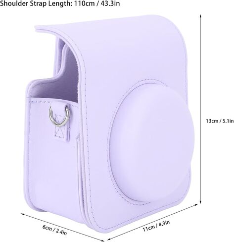 Dpofirs Mini Camera Protective Case For Fujifilm Instax, Instant Camera Case With Adjustable Shoulder Strap, Cute Camera Case For Mini 12 Camera (Dreamy ) in Saudi Arabia