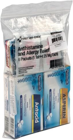 Pac-Kit 71-050 78 Piece First Aid Triage Pack Quick Convenient Medication Kit in Saudi Arabia