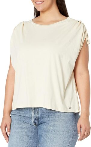 Calvin Klein Women's Athletic Short Sleeve T-Shirt (Plus Size) in Saudi Arabia