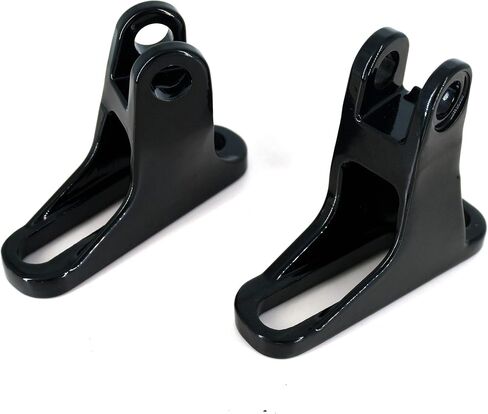 Passenger Mini Footboard Mounting Kit Passenger Footpegs Link Kit Foot Rest Peg Mount Kit for Harley Touring Road King Electra Glide Street Glide (Black) in Saudi Arabia