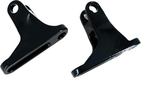 Passenger Mini Footboard Mounting Kit Passenger Footpegs Link Kit Foot Rest Peg Mount Kit for Harley Touring Road King Electra Glide Street Glide (Black) in Saudi Arabia