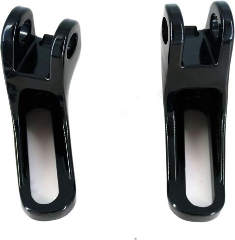Passenger Mini Footboard Mounting Kit Passenger Footpegs Link Kit Foot Rest Peg Mount Kit for Harley Touring Road King Electra Glide Street Glide (Black) in Saudi Arabia