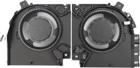 استبدال مروحة تبريد وحدة المعالجة المركزية الجديدة للكمبيوتر المحمول Dell Alienware X15 R1 X15 R2 RTX30 Series 082VD4 0V0G61 DFS5K22305283T FND3 DFS5K22115371S FND2 ND85C42-21F16 ND85C43-21F17 DC5V 0.5A Fan in Saudi Arabia