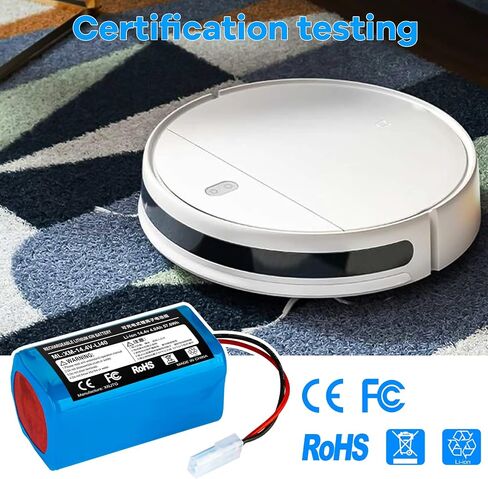 Powilling 14.4V 4000mAh Li-ion بديل لـ Xiaomi MI G1، لـ Panasonic MC-WRC53، لـ Phicomm X3، لـ PUPPY0O R30 / R30 PRO، لـ FLYCO FC9601 / FC9602 Essential MJSTG1 Robot Vacuum Cleaner in Saudi Arabia