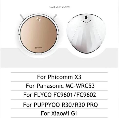 Powilling 14.4V 4000mAh Li-ion بديل لـ Xiaomi MI G1، لـ Panasonic MC-WRC53، لـ Phicomm X3، لـ PUPPY0O R30 / R30 PRO، لـ FLYCO FC9601 / FC9602 Essential MJSTG1 Robot Vacuum Cleaner in Saudi Arabia