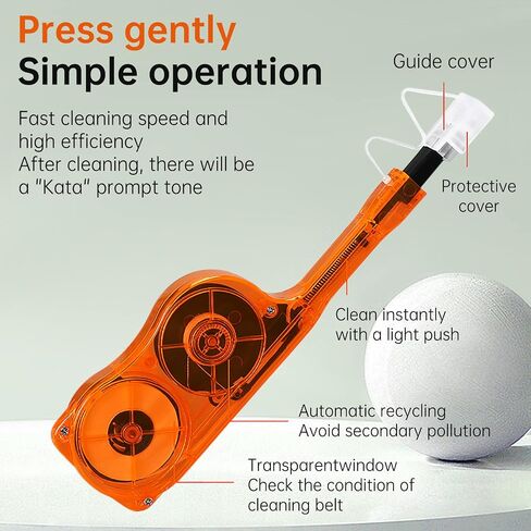 2 Pack Fiber Optic Cleaner Tools Cleaning Pen for MPO/MTP Connector, Optical Connector Cleaner Over 600 Cleans Fiber Endface Cleans & Optical Connector Cleans(Orange) in Saudi Arabia