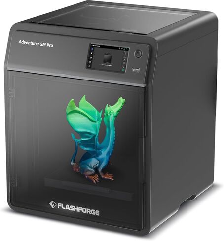 طابعة FLASHFORGE Adventurer 5M Pro ثلاثية الأبعاد، طابعة FDM عالية السرعة 600 مم/ثانية مع تسوية تلقائية بالكامل، حزمة فوهة سريعة الفصل 280 درجة مئوية، جهاز تحكم عن بعد، نظام ترشيح مزدوج، حجم الطباعة 220 × 220 × 220 مم in Saudi Arabia