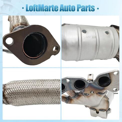 المحول الحفاز يناسب فورد فيوجن 2013 2014 2015 2016 2017 2018 2019 2020 2.5L استبدال #327-10082 327-10009 327-2275 GG9Z5G232A JV6Z5G232A in Kuwait