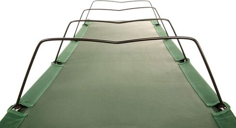Kamp-Rite Indoor/Outdoor Compact Lightweight Collapsible Economy Cot, Ideal for Hotels, Sporting Events, Beach Days, & Emergency Situations (2 Pack) in Kuwait