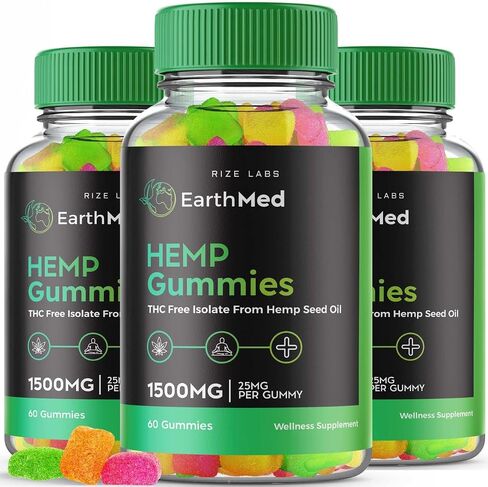 (3 Pack) EarthMed Gummies, EarthMed Gummies 300mg for Tinnitus Gout Blood Pressure, EarthMed Gummies for Men, Earth Med Gummies ME Stamina, Earth Med for Performance Endurance (180 Gummies) in Saudi Arabia