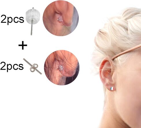 الفولاذ المقاوم للصدأ أقراط العلم الأوروبي ترصيع، فرنسا in Kuwait