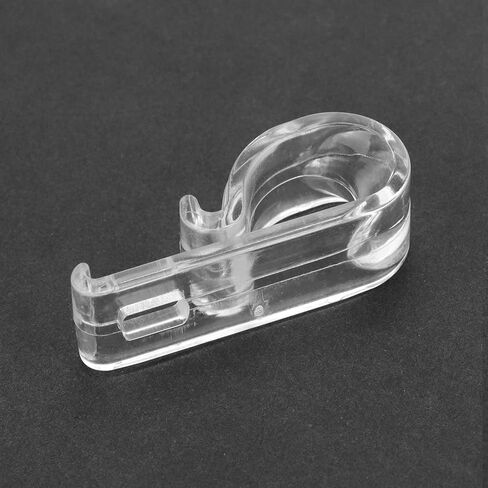 Plastic Modern Window Shade Roller Cord Guide Fixation Hook Clip for Blinds Clear P Clip Blind Cord Holder Fixation Hook Pack of 12 in Kuwait