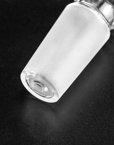 سدادة زجاجية QWORK، قطعتان من سدادة زجاجية مجوفة ذات رأس سداسي للمفاصل الخارجية 24/40 in Kuwait