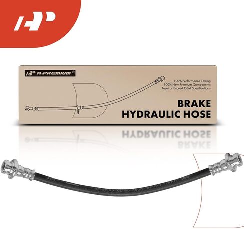 A-Premium Rear Brake Hydraulic Hose Compatible with Select Chevy, GMC, Hyundai, Suzuki and Geo Models - Tracker 89-98, Accent 95-99, Elantra 97-06, Grand Vitara 06-08, Samurai 86-95, X-90, Sidekick in Saudi Arabia