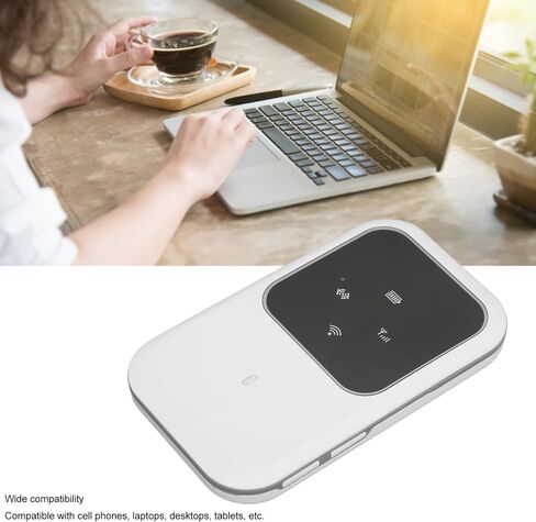 4G LTE WiFi Mobile Hotspot، 3G 4G LTE Mobile WiFi Mobile Router، جهاز نقطة اتصال WiFi غير مقفل يدعم 10 مستخدمين، راوتر WiFi محمول للأعمال الخارجية والسفر بالسيارة in Kuwait