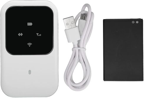 4G LTE WiFi Mobile Hotspot، 3G 4G LTE Mobile WiFi Mobile Router، جهاز نقطة اتصال WiFi غير مقفل يدعم 10 مستخدمين، راوتر WiFi محمول للأعمال الخارجية والسفر بالسيارة in Kuwait