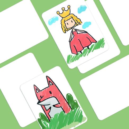 Poker Size Blank Playing Cards, Study Learning Cards, Message Card, DIY Gift Card, Game Cards, Matte Finish - 2.5 x 3.5 Inches (216 Cards) in Saudi Arabia