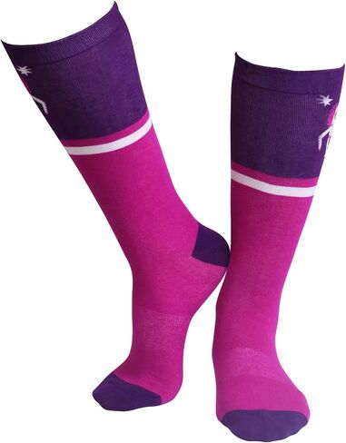 Harrison Howard 2 Pairs Premium Quality Equestrian Riding Socks for Horse Riding &Tall Boot Knee High Socks for Women in Saudi Arabia