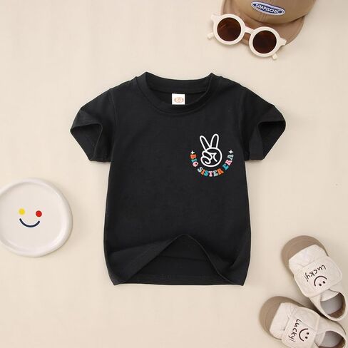 BOUTIKOME Big Sister Shirts Toddler Baby Girl in My Big Sister Era Tshirt Summer Tee Announcement Outfit Short Sleeve Top in Kuwait