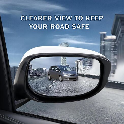Left Driver side Mirror compatible with 2009 2010 2011 2012 2013 2014 Honda fit with Manual Folding power glass Non-Heated can be DIY Paintable Replace# 76208-TK6-305, 76208TK6305(3 Pins) in Saudi Arabia