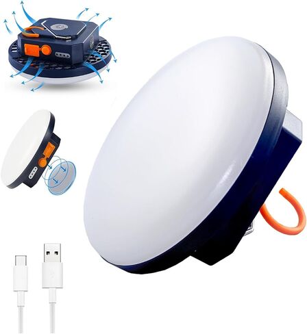 Multi-Function LED Outdoor Lights Rechargeable, 3500LM Camping Lantern with 5 Light Modes,IPX4 Waterproof Tent Light for Photography Emergency Fishing Hiking etc in Saudi Arabia