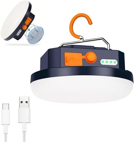 Multi-Function LED Outdoor Lights Rechargeable, 3500LM Camping Lantern with 5 Light Modes,IPX4 Waterproof Tent Light for Photography Emergency Fishing Hiking etc in Saudi Arabia