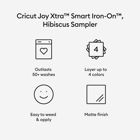 فينيل ذكي من Cricut - مكواة ثلاثية الأبعاد، فينيل ناقل للحرارة لـ Cricut Joy Xtra، قطع بدون حصيرة، سهل الاستخدام، إنشاء ملصقات وتصميمات للملابس، ديكور المنزل، (9.5 بوصة × 12 بوصة)، 3 قيراط in Saudi Arabia