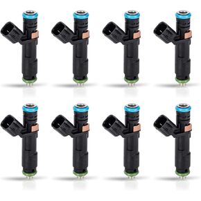 ENA Fuel Injector Replacement for FJ817 5C3E-9F593-DB 5C3Z9F593DA 5C3Z9F593DC Compatible with Ford F-150 5.4L V8 Lincoln Expedition F-250 F-350 Super Duty Mark LT Navigator 2005 2006 2007, Set of 8