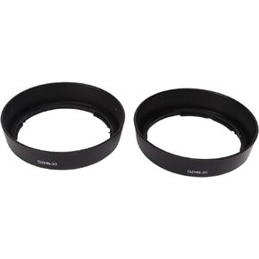 2PCS Lens Hood for Nikon AF Mount 28 80mm F3.3 5.6G, Replace for HB20, Prevents Light Interference, Protects Lens, NoMatte Finish
