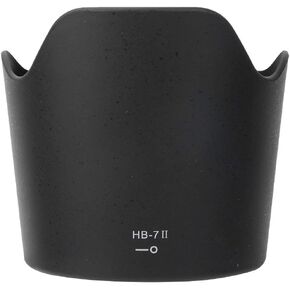 HB-7II Camera Lens Hood - Plastic Lens Hood - Replacement Lens Hood Mount - for Nikon AF 80-200mm F/2.8 D ED Lenses