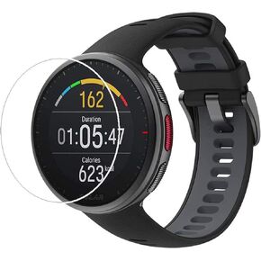 واقي شاشة MOTONG لساعة Polar Vantage V2 - واقيات شاشة من الزجاج المقسى لساعة Polar Vantage V2، صلابة 9 H، سمك 0.3 مم، مصنوعة من الزجاج الحقيقي