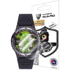 IPG for SkyCaddie LX5 - LX5C GPS Golf Watch Screen Protector (2 Units) Invisible Ultra HD Clear Film Anti Scratch Guard-Smooth/Self-Healing/Bubble -Free for LX5
