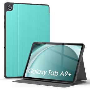 حافظة Soke Galaxy Tab A9 Plus 2023، حافظة ذكية مقاومة للصدمات، زوايا رؤية متعددة، غطاء خلفي ناعم من مادة TPU لجهاز Samsung Galaxy Tab A9+ تابلت 11 بوصة [SM-X210/X216/X218]، أسود