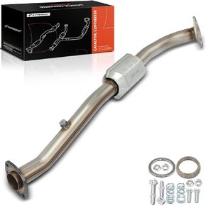 A-Premium Front Catalytic Converter Kit Direct-Fit Compatible with Toyota Highlander 2009 2010 2011 2012 2.7L, EPA Compliant