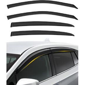 ROADFAR Fits For Charger 2011 2012 2013 2014 2015 2016 2017 2018 2019 2020 Window Outside Mount Window Deflector Rain Guard 4Pc Set