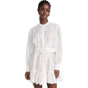 Women's Short Dress with Belt
