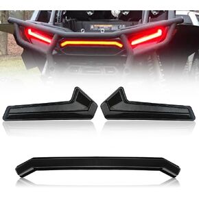 RZR 1000 XP LED Tail Brake Light Center Taillight Replacement Compatible with 2019-2022 Polaris RZR RS1 1000 XP 2017 2018 2019 SPORTSMAN 1000 RZR XP TURBO (Somked-Tail Kit)