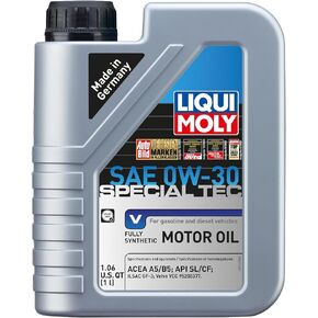 LIQUI MOLY Special Tec V SAE 0W-30 | 1 L | Synthesis technology motor oil | SKU: 20202