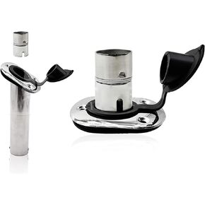 MARINE CITY 316 Stainless Steel Drop-in Swivel for Rod Holder | Strong & Durable | Ideal for Boat, Marine, Yacht (1 Pcs)